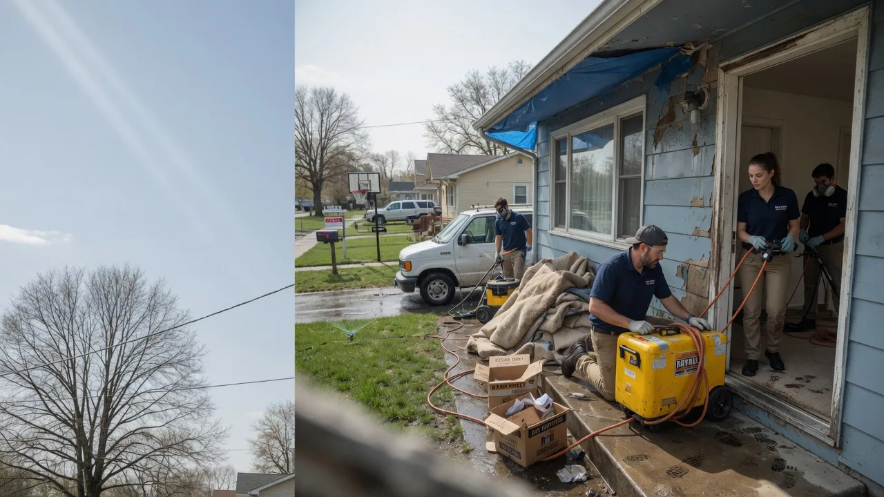 Basement Flood Cleanup in Kylertown, PA near me